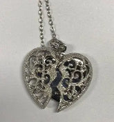 Sterling Silver Semi Mount Pendant Setting Round RD 1.25mm - Syzjewelry